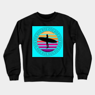 SURFING CAPITAL OF THE NORTH - SAN JUAN LA UNION Crewneck Sweatshirt